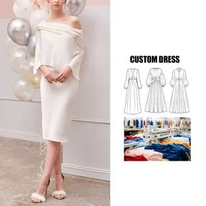 Custom Wholesale 2024 Ladies Elegant Fashion Satin Cape Overlay Backless Casual Midi Formal Dress For Women