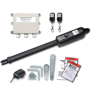 Abridor <span class=keywords><strong>de</strong></span> puerta enrollable para Villa moderna que ahorra energía, Motor eléctrico para puerta oscilante máx. 400KG, hoja oscilante, TUYA, aplicación WIFI, Control <span class=keywords><strong>de</strong></span> teléfono - Product Image 4