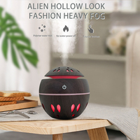 Humidificateur diffuseur H2O Rain Cloud, humidificateur d'air, diffuseur d'huiles essentielles, humidificateur à huile chauffante avec veilleuse