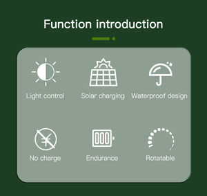 Solar LED Color Changing <b>Lights</b> IP65 Waterproof Multicolor RGB Motion Sensor Outdoor Garden Yard <b>Landscape</b> Decorations - Product Image 6