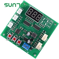 Module de pilote PWM, Module d'affichage de régulateur de température de ventilateur à 2 canaux à 4 fils pour ventilateur/alarme PC 12V 24V 48V