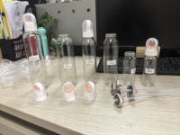 Bouteille aérosol en plastique PET BOV en gros avec buse pour spray cosmétique haut de gamme