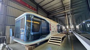 Capsule spatiale, hébergement mobile, chambre moderne, design en aluminium, plaque Apple Chengfang, hôtel dans la zone panoramique, résidence intégrée en plein air - Product Image 5