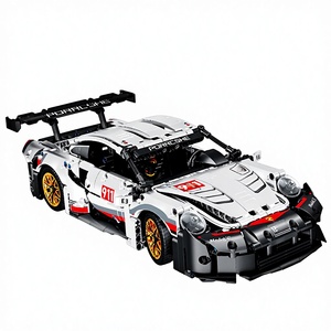 Compatibile con Blocchi di Costruzione in Plastica ABS, Giocattolo Educativo per Ragazzi, Modello di Auto Sportiva da Assemblare, 14 Anni, Transfrontaliero - Product Image 1