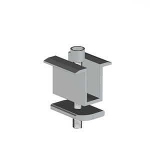 Abrazadera de Montaje Solar de Aleación de Aluminio Galvanizado en Caliente para Techo Resistente al Viento - Product Image 1
