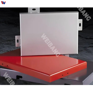 Panneau composite en aluminium-plastique ignifuge moderne pour l'extérieur des entrepôts, façade métallique durable, mur-rideau - Product Image 2