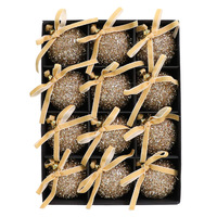 Décorations de Noël à suspendre : Boules et nœuds pour sapin, fenêtre et maison – Ensemble cadeau de Noël