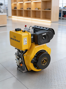 Motor Diésel Mini <span class=keywords><strong>de</strong></span> 4 Tiempos, 456cc, 12HP, Monocilíndrico, Refrigerado por Aire, para Maquinaria Agrícola - Product Image 3