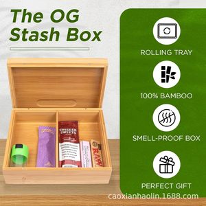 Caja de Almacenamiento de Pan de Madera de Bambú, Madera Natural Hecha a Medida, Portátil, con Diseño Transparente de Tres Capas para Uso Doméstico - Product Image 5