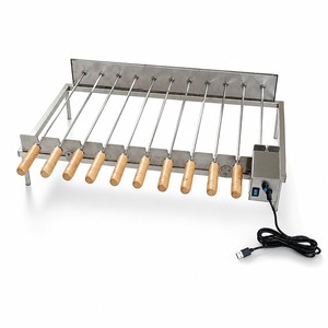 Parrilla de <span class=keywords><strong>Ladrillo</strong></span> para Fogata al Aire Libre, Mangal Turco, <span class=keywords><strong>Asador</strong></span> de Kebab Eléctrico Portátil, Carga Tipo C, <span class=keywords><strong>Asador</strong></span> de Carne Automático para Barbacoa - Product Image 1