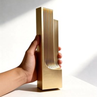 Trofeo de Resina Personalizado, Diseño Creativo de Alta Gama, Trofeo de Resina para Empleados Destacados y Campeones de Ventas Corporativos