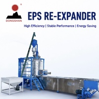 Fully Automatic Continuous EPS Pre-Expander Machine High Precision Uniform Bead Foaming Energy Saving PLC Touch Screen Control