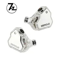 Écouteurs intra-auriculaires HIFI 7Hz X Crinacle Zero 2 avec transducteur dynamique de 10 mm, interface 3,5 mm, coussinets remplaçables, câble OFC, écouteurs pour musiciens, métal