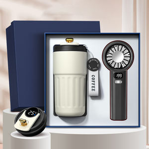 Kit Promocional Todo en Uno Ranguo, Taza con Ventilador de Acero Inoxidable Recargable por USB-C, Colores Personalizados con Logotipo, Promoción Corporativa, Inmobiliaria - Product Image 3