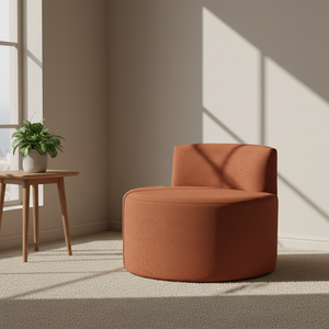 Divano Moderno Senza Telaio Nisco, Schiuma Memory da 3cm, Seduta in Tessuto, Poltrona Compatta Sottovuoto per Soggiorno e Appartamento - Product Image 4