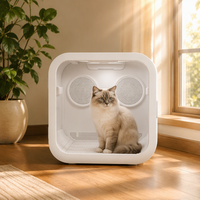 Séchoir intelligent pour animaux de compagnie 68L – Armoire de séchage pour chiens et chats de petite taille après le bain et la toilettage – Usage domestique