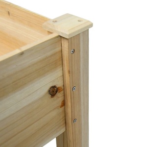 Outdoor <strong>Wooden</strong> Raised Garden Bed Planter Box Kit for Growing Fruit Vegetable <strong>Flower</strong> - Product Image 4