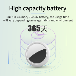 Dispositif anti-perte, alternative à l'<span class=keywords><strong>AirTag</strong></span>, certifié MFI, FindMy Smart Finder, GPS WiFi BLE5.2, étanche, traceur d'animaux de compagnie, stockage dans le cloud, iOS - Product Image 5