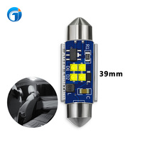 Ampoule LED de voiture JG C5W Canbus 4SMD 2525, lampe de lecture intérieure, Festoon 28mm 31mm 36mm 39mm 41mm, éclairage de plafond