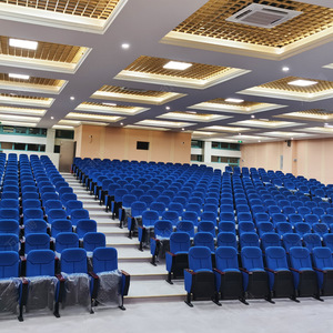 เก้าอี้โรงละครแบบมีระดับ Manwa Expo รุ่น Blue Rosewood Engineering รุ่น HB523 สำหรับห้องบรรยายและห้องประชุม - Product Image 4