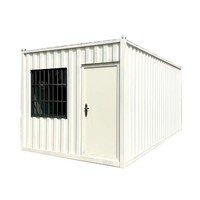 Maisons préfabriquées mobiles résidentielles en verre, modèle 3*6*2.8, grandes conteneurs ondulés ignifuges, Jiangsu Zhejiang Shanghai