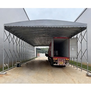   Carpa Plegable Retráctil Ignífuga de PVC - Toldo Móvil Personalizable - Refugio Telescópico para Almacén - Product Image 5