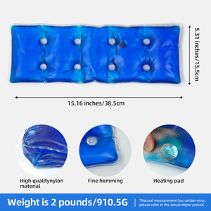 Raw Material Various Colors 13.5*38.5cm Injury Recovery Rehabilitation <strong>Therapy</strong> <strong>Hot</strong> <strong>Cold</strong> Compress <strong>Wrist</strong> Back Ice Pack - Product Image 4
