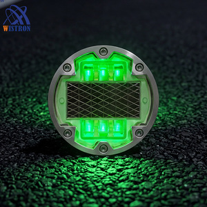 Tachuelas Solares para Carreteras de 143 mm con 6 Tornillos, Alta Visibilidad, <span class=keywords><strong>Wistron</strong></span> IL300, Marcador de Pavimento de Advertencia de Tráfico - Product Image 1