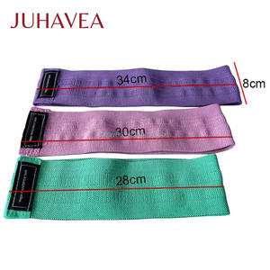 Juego de Bandas de Resistencia Antideslizantes para Entrenamiento de Cadera y Glúteos, Adecuado para Entrenamientos en Casa y Ejercicios de Pilates - Product Image 2