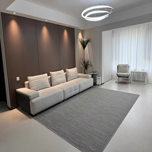 Tùy chỉnh kích thước cao cấp trang trí nội thất hiện đại tối giản phong cách <span class=keywords><strong>2025</strong></span> ánh sáng mới sang trọng phòng khách len pha trộn Thảm sảnh khách sạn - Product Image 3