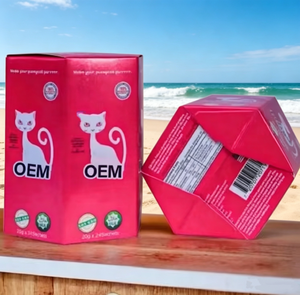 ขายส่งร้อนแรง บรรจุภัณฑ์รูปหกเหลี่ยมแบบ OEM สำหรับน้ำผึ้งธรรมชาติ VIP น้ำผึ้งสีชมพู 24 ซอง/กล่อง - Product Image 5