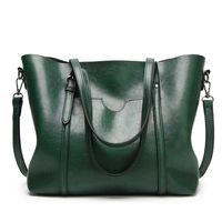 Nouveau sac fourre-tout tendance en PU grande capacité, style simple et luxueux, sacs à main de luxe pour femmes