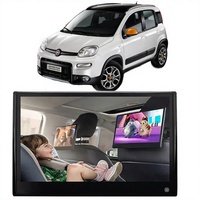 Nouveauté : Moniteur TV Android pour appuie-tête de voiture, 10,5/12 pouces, avec USB et garantie d'un an, pour Fiat 500X Panda