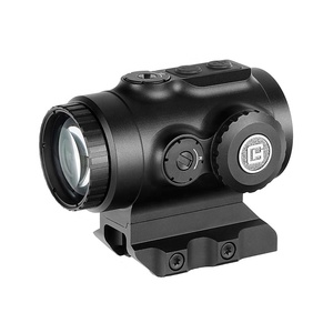 Mirino Prismatico Mini Impermeabile IPX67 Ohhunt con Illuminazione Rossa, Montaggio Inferiore 1/3 e Copertura Killflash - Product Image 1