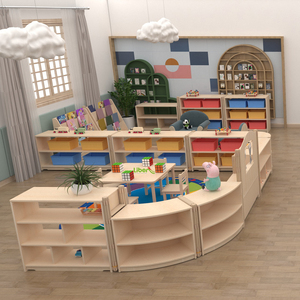 Table et chaises en bois pour enfants, ensemble de meubles d'étude, pas cher pour l'école d'art - Product Image 2