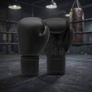 Gants de boxe professionnels de haute qualité 8oz 10oz 12oz en cuir PU avec sangle de poignet réglable et fermeture auto-agrippante personnalisable - Product Image 4