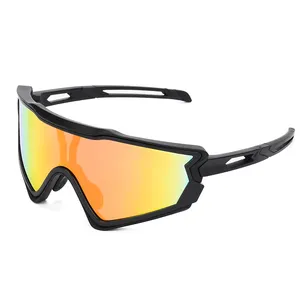 Wholesale Fashion Unisex Sport Sunglasses Anti UV Magnetic Lens Custom Polarized Cycling Baseball Sun Glasses