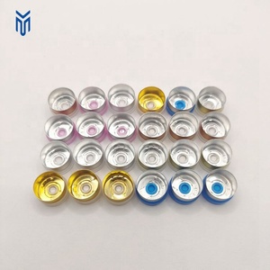 Tappo Filp Off in plastica di alluminio a crimpare da 13mm all'ingrosso per fiale di iniezione - Product Image 5