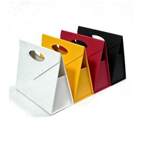 Boîte cadeau triangulaire personnalisée avec logo pour mariage, anniversaire, bonbons, chocolats, biscuits, vente en gros