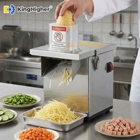 Commerciële elektrische groentesnijder Automatische hakmachine Fruitcutter Multifunctionele keukenmachine voor restaurant