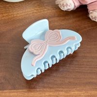 Pince à cheveux polyvalente en acétate, motif dessin animé, couleur personnalisée, 8 cm, style européen et américain, accessoire pour chignon, pince requin personnalisable