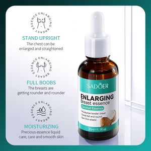 เซรั่มนวดกระชับทรวงอก OEM SADOER น้ำนมมะพร้าว บำรุงทรวงอกให้ใหญ่ขึ้น กระชับขึ้น ด้วยสารสกัดจากธรรมชาติ ออร์แกนิค ช่วยเพิ่มขนาดทรวงอกให้เต่งตึง - Product Image 6