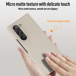 Per Samsung <span class=keywords><strong>Z</strong></span> piega 5 Business custodia per telefono pieghevole per Samsung <span class=keywords><strong>Z</strong></span> piega 6 pelle si sente satinato custodia per cellulare - Product Image 5