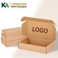 <strong>KAKA</strong> High Quality Thickened Customized Logo Size Corrugated Airplane Shipping Boxes Carton for Express Delivery Packaging