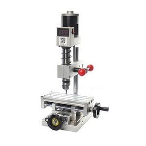 Mini độ chính xác cao đa chức năng bàn làm việc băng ghế dự bị máy khoan chéo trượt bảng dovetail vận chuyển micro Vise 20x8cm - Product Image 3