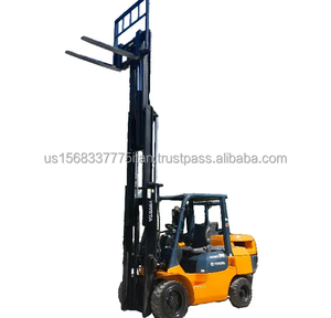 Montacargas Diésel Usado Original de Japón, Modelo 2023, 4WD, Buen Rendimiento, Bajo Precio, 3 Toneladas, 3m, 4.5m, 6m - Product Image 1