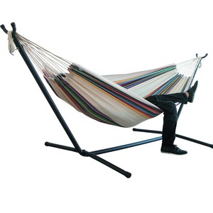 Hamaca Colgante para Interiores y Exteriores, con Marco Metálico Resistente, para Jardín, Balcón, Patio y Sala <span class=keywords><strong>de</strong></span> Estar, Color Personalizado <span class=keywords><strong>de</strong></span> Fábrica - Product Image 1