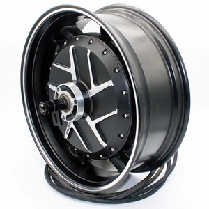 Kit de Conversión de Vehículos Impermeable de Alto Rendimiento con Motor BLDC de 17 Pulgadas, 8KW, 72V y Magneto para Motocicletas Eléctricas YM-Lux-178000 - Product Image 1