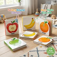 Livre cartonné personnalisé découpé sur mesure pour tout-petits et enfants, éducatif, avec pelliculage brillant, impression de livres cartonnés personnalisés pour enfants