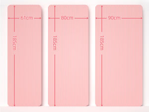 Tapete de Yoga NBR, Grueso, Ancho y Extendido, para Principiantes, Mujeres, Hombres, Deportes, Baile, Fitness, Venta Directa de Fábrica - Product Image 2